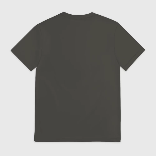 Мужская футболка 3D с принтом Брюс Ли, вид сзади #1