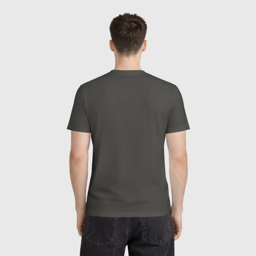 Мужская футболка 3D с принтом Брюс Ли, вид сзади #2