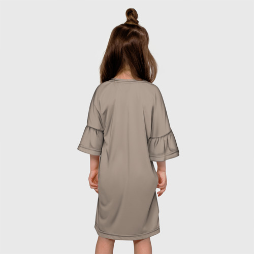 Детское платье 3D Сая Эндо, цвет 3D печать - фото 5