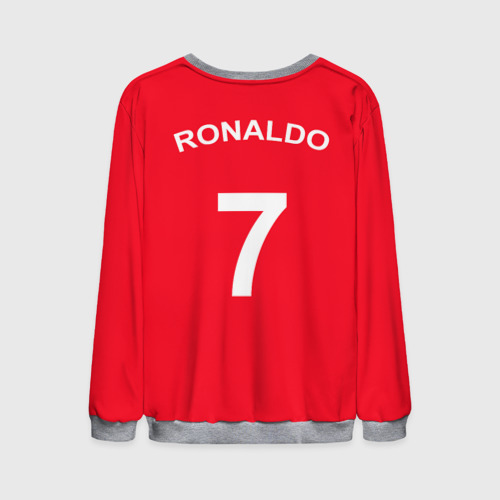Мужской свитшот 3D Cristiano Ronaldo, цвет меланж - фото 2