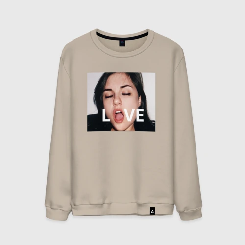 Мужской свитшот хлопок Sasha Gray love