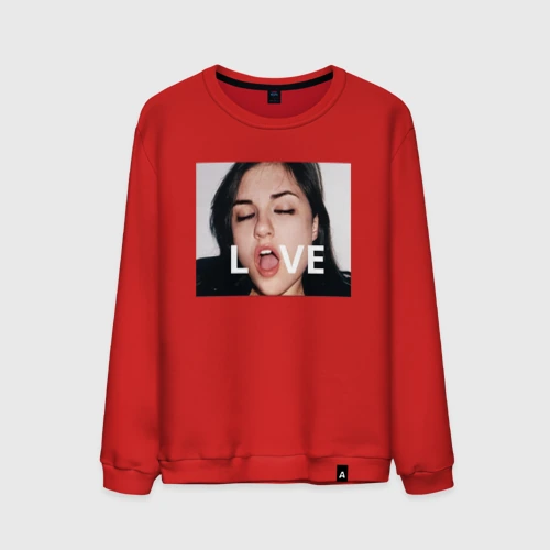 Мужской свитшот хлопок Sasha Gray love