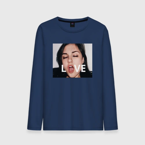 Мужской лонгслив хлопок Sasha Gray love
