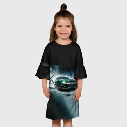 Детское платье 3D Призрачный Ford Mustang - фото 2
