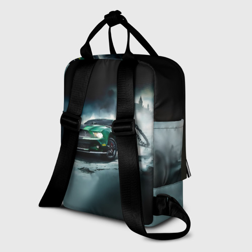 Женский рюкзак 3D Призрачный Ford Mustang - фото 5