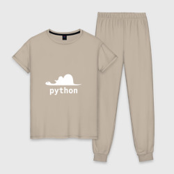 Женская пижама хлопок Питон - язык программирования