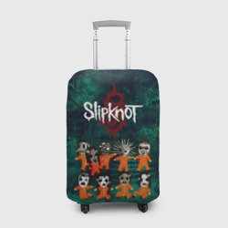Чехол для чемодана 3D Группа Slipknot