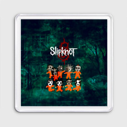 Магнит 55*55 Группа Slipknot