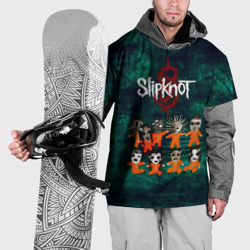 Накидка на куртку 3D Группа Slipknot
