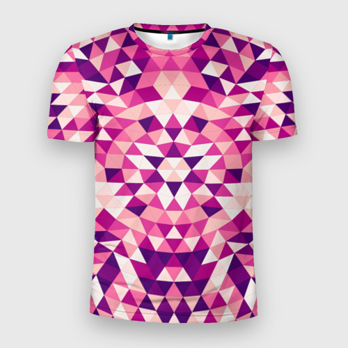 Мужская футболка 3D Slim Geometric pattern