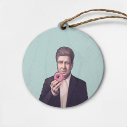 Деревянная игрушка круг Дэвид Линч