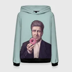 Женская толстовка 3D Дэвид Линч