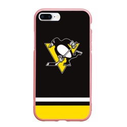 Чехол для iPhone 7Plus/8 Plus матовый Pittsburgh Penguins 2017