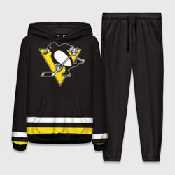 Pittsburgh Penguins 2017 – Женский костюм с толстовкой 3D с принтом купить со скидкой в -25%