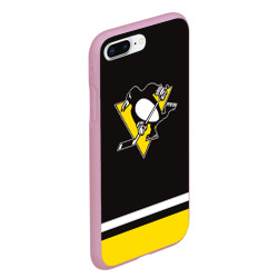 Чехол для iPhone 7Plus/8 Plus матовый Pittsburgh Penguins 2017 - фото 2