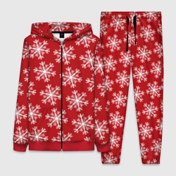 Женский костюм 3D Новогодние Снежинки