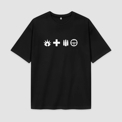 Мужская футболка Oversize хлопок premium Выбор