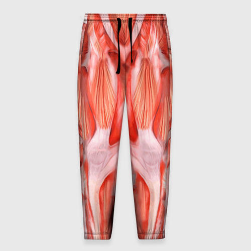 Мужские брюки 3D Мышцы ног, верх под арт. 2859237, цвет 3D печать