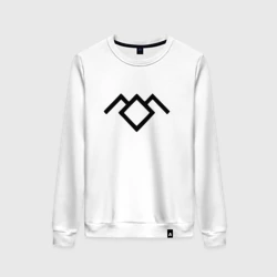 Женский свитшот хлопок Твин Пикс лого