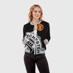 Женский бомбер 3D Manchester United - Collections 2017 2018 - фото 2