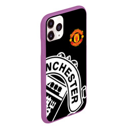 Чехол для iPhone 11 Pro Max матовый Manchester United - Collections 2017 2018 - фото 2