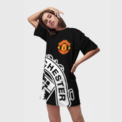 Платье-футболка 3D Manchester United - Collections 2017 2018 - фото 2