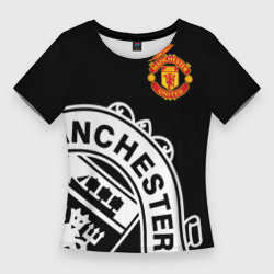 Женская футболка 3D Slim Manchester United - Collections 2017 2018