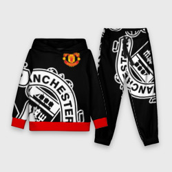 Детский костюм с толстовкой 3D Manchester United - Collections 2017 2018