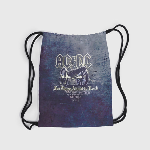 Рюкзак-мешок 3D AC/DC пушка - фото 6