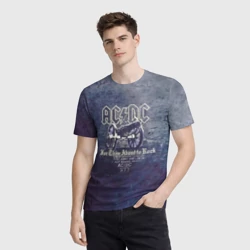 Мужская футболка 3D AC/DC пушка - фото 2