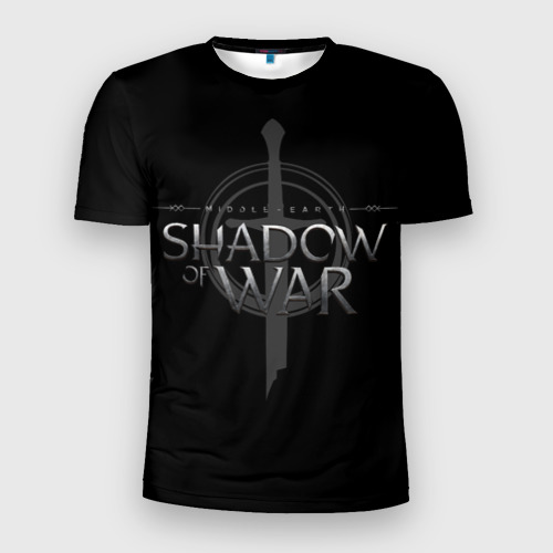 Мужская футболка 3D Slim Shadow of War 1, цвет 3D печать