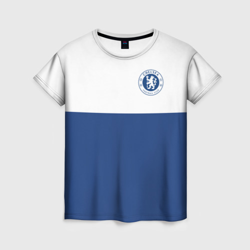 Женская футболка 3D Chelsea - Light Blue, цвет 3D печать