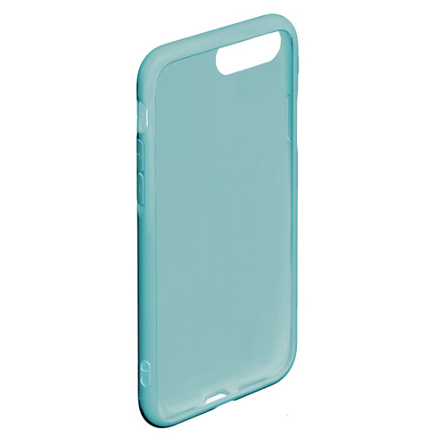 Чехол для iPhone 7Plus/8 Plus матовый Chelsea - Light Blue, цвет мятный - фото 4