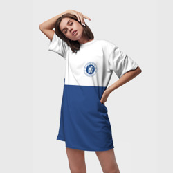 Платье-футболка 3D Chelsea - Light Blue - фото 2