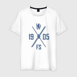 Мужская футболка хлопок Chelsea - 1905 FS