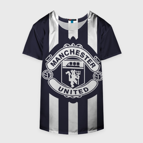 Накидка на куртку 3D Manchester United - Back to School, цвет 3D печать - фото 4