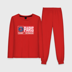 Женская пижама с лонгсливом хлопок Paris Saint-Germain - New collections