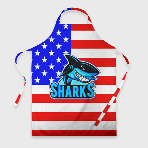 Фартук 3D Sharks USA