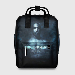 Женский рюкзак 3D Tupac Shakur 1971-1996