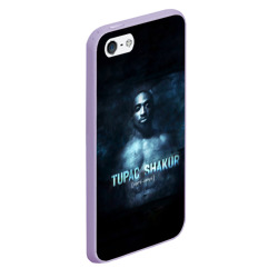 Чехол для iPhone 5/5S матовый Tupac Shakur 1971-1996 - фото 2