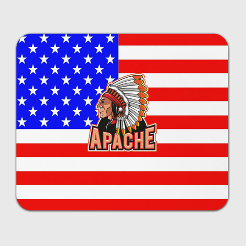 Прямоугольный коврик для мышки Apache