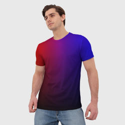 Мужская футболка 3D Градиент 3 - фото 2