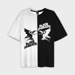 Мужская футболка oversize 3D Black Sabbath