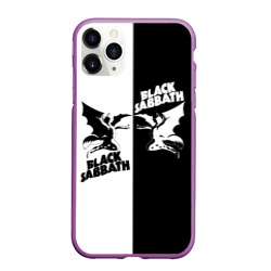 Чехол для iPhone 11 Pro Max матовый Black Sabbath