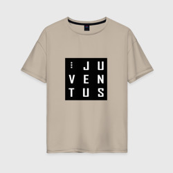 Женская футболка хлопок Oversize Juventus - New 2022