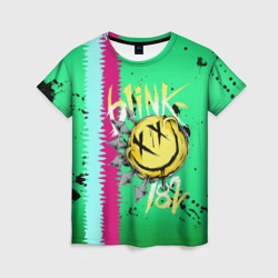 Женская футболка 3D Blink 182