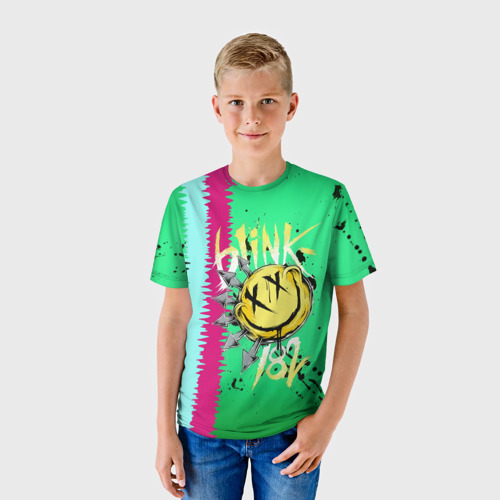 Детская футболка 3D Blink 182, цвет 3D печать - фото 3