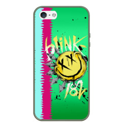 Чехол для iPhone 5/5S матовый Blink 182