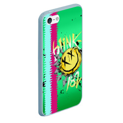 Чехол для iPhone 5/5S матовый Blink 182 - фото 2