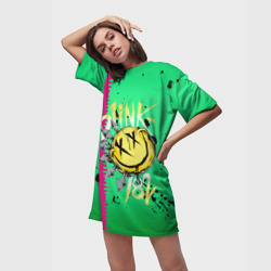 Платье-футболка 3D Blink 182 - фото 2